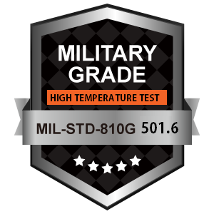 Military Grade MIL-STD-810G 501-6 - High Temperature Test - 3rd Party Testing & Industry Certification of Rugged Enterprise-Ready 7" to 18" Touchscreen Display Solutions