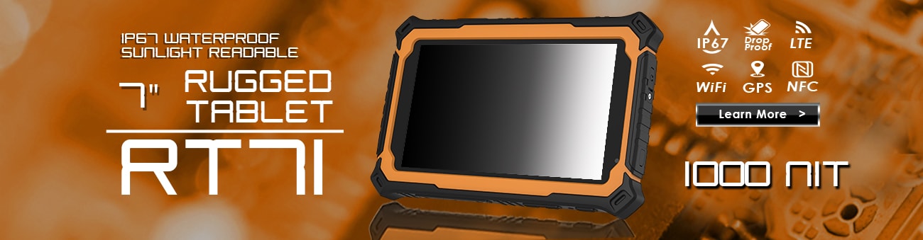 Ruggedized Tablets PC, 7 inch tablet pc