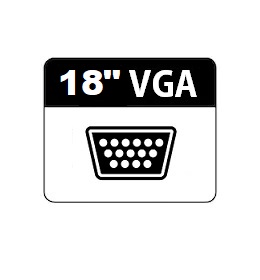 18" VGA Monitors