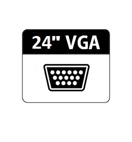 24" VGA Monitors