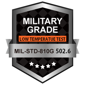Military Grade MIL-STD-810G 502-6 - Low Temperature Test  www.xenarc.com - 3rd Party Testing & Industry Certification of Rugged Enterprise-Ready 7" to 18" Touchscreen Display Solutions