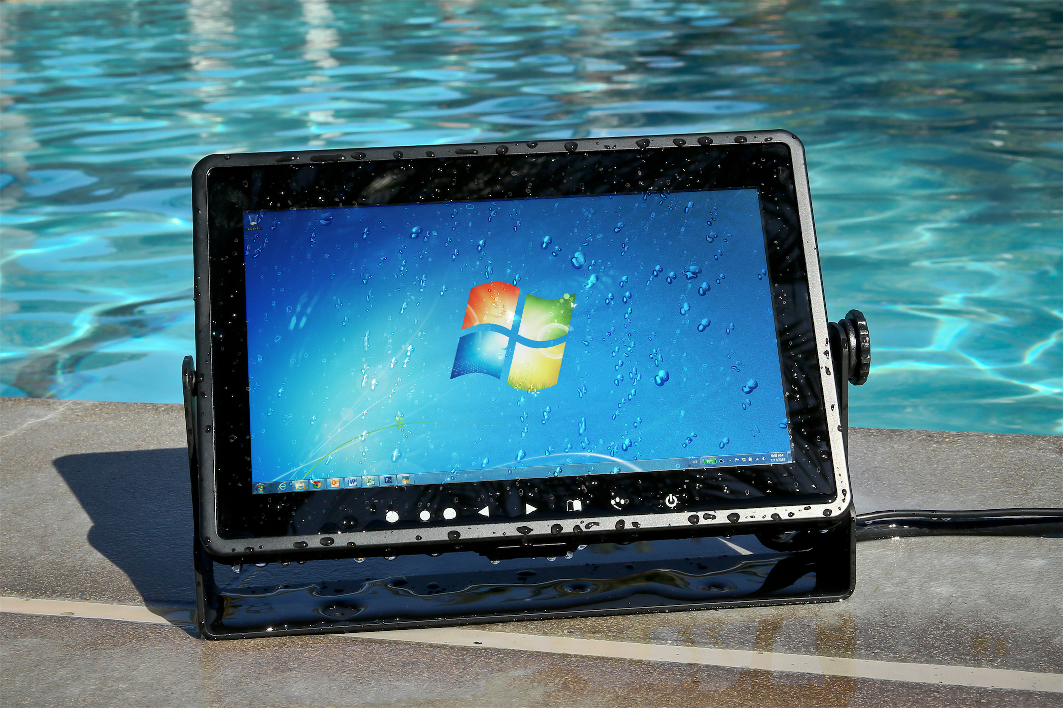 Ruggedized Marine Touch Screen Solutions for Watercraft Vessel & Commercial Vessel Manufacturers - 7",8",9",10",12",15",18",24" Small Marine-Grade Rugged LCD Touchscreen Monitor Solutions