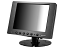 802TSH with Universal Copper Stand Front View - 8" Sunlight Readable GFG Touchscreen LCD Monitor with HDMI, DVI, VGA & AV Inputs
